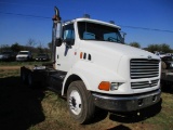 1999 STERLING T/A TRUCK TRACTOR, VIN 2FWYKDYBXXAB67414, CUMMINS N14 ENG, 10 SP, AIR SUSP, 168,2631 O