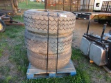 PALLET OF 285 R6 22.5 TIRES