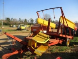 NEW HOLLAND 1056 HAY STACK WAGON, PULL TYPE, PTO DRIVEN, 56 BALE CAPACITY