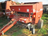 NEW IDEA 4855 ROUND BALER, S/N 16821, 2 MONITORS AND EXTRA WIRING HARNESS