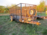 16'X7' UTILITY TRAILER T/A, T-PLATE N/A, S/N T922026, BILL OF SALE ONLY