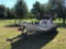 18' FISHING SKI BARGE, S/N SKB90968C787, MARINER 115 MOTOR, CENTER CONSOLE, LIVE WELL, TROLLING