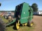 JOHN DEERE 435 ROUND BALER, S/N E00435X860186, W/MONITOR