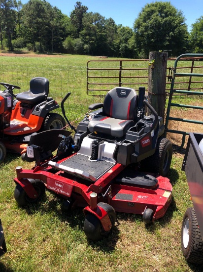 TORO TIMECUTTER HD, S/N 400990247, MY RIDE SUSP, 60'' DECK, 24.5 HP ENG, 15.3 MTR HRS