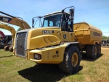 JOHN DEERE 250D WATER TANKER, S/N DW250DT614637, 23.5 R25, A/C, 5000 GAL TANK