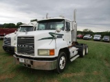 2000 MACK CH613 T/A TRUCK TRACTOR, VIN 1M1AA13YAYW123913, EATON FULLER 10 SPD TRANS, 355 ENG, AIR