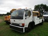 2004 UD 1800 LS WRECKER TRUCK, VIN JNAMCU2A54AD75018, NISSAN DIESEL ENG, A/T, 14' BED, 177,073 ODO