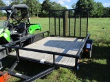 8'X6' TRAILER, 4' GATE, BOSO