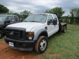 2009 FORD F550 XL SUPER DUTY, VIN 1FDAW56R39EA32961, 6.4L V8 POWERSTROKE ENG, A/T, 98,874 ODO MILES