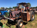 FORD 6600 W/SIDEARM MOWER, S/N 0674946, DUAL HYD, 3PTH, 540 PTO