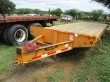 2005 BETTERBUILT DUAL TANDEM TRAILER, VIN 4MNDP292661000355, 24' DECK, 5' DOVE, 5' RAMPS