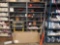 MISC. LOT CONTENTS OF 2 SHELVING UNITS