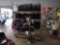 ROLLING TIRE RACK, TIRE STAND AND MISC TIRES