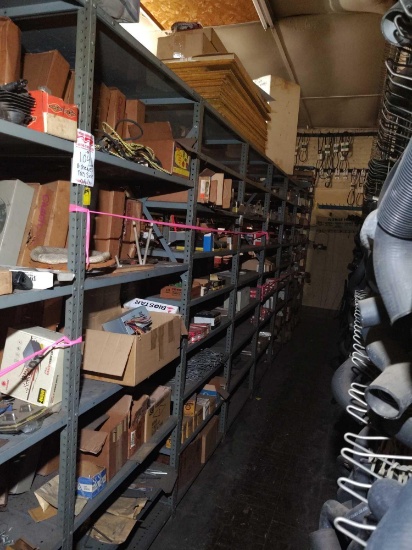 CONTENTS 3 SHELF UNITS TOTAL 22 INDIVIDUAL SHELVES (SOUTH HALFOF ROW)