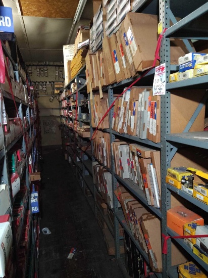 CONTENTS 3 SHELF UNITS TOTAL 18 INDIVIDUAL SHELVES (NORTH HALF OF ROW)