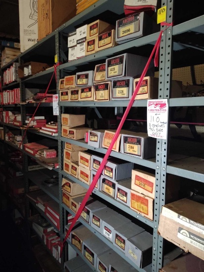 CONTENTS 1 SHELF UNITS TOTAL 8 INDIVIDUAL SHELVES (NORTH HALF OF ROW)