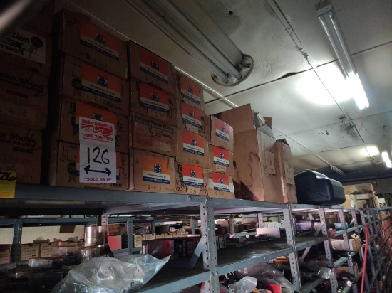 CONTENTS ON TOP OF 15 SHELVING UNITS