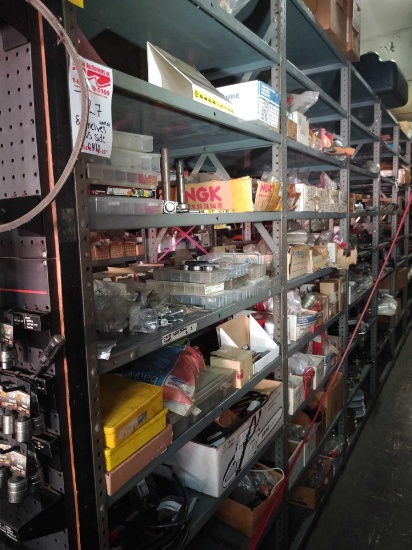 CONTENTS 6 SHELF UNITS TOTAL 48 INDIVIDUAL SHELVES (SOUTH HALF OF ROW)