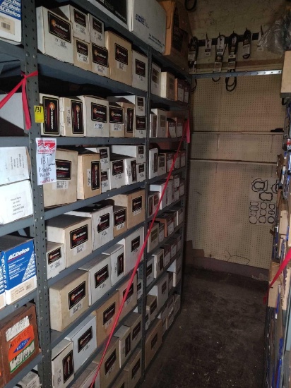 CONTENTS 2 SHELF UNITS TOTAL 16 INDIVIDUAL SHELVES (SOUTH HALF OF ROW)