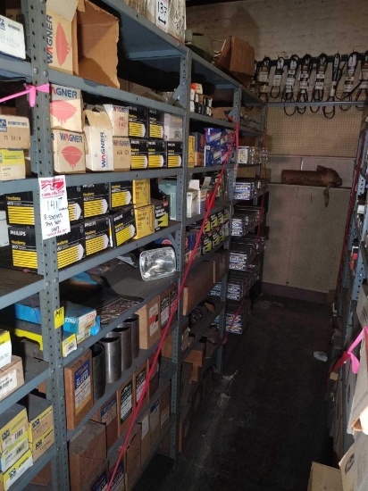 CONTENTS 2 SHELF UNITS TOTAL 16 INDIVIDUAL SHELVES (SOUTH HALF OF ROW)