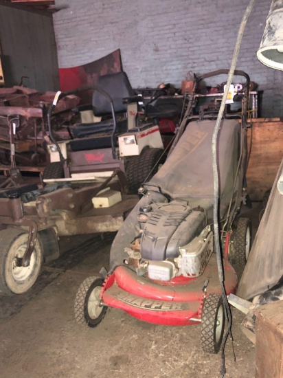 SNAPPER 18" HI-VAC PUSHMOWER