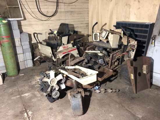 ***SALVAGE***GRASSHOPPER 721D FRONTDECK ZERO-TURN