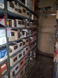 CONTENTS 2 SHELF UNITS TOTAL 16 INDIVIDUAL SHELVES (SOUTH HALF OF ROW)