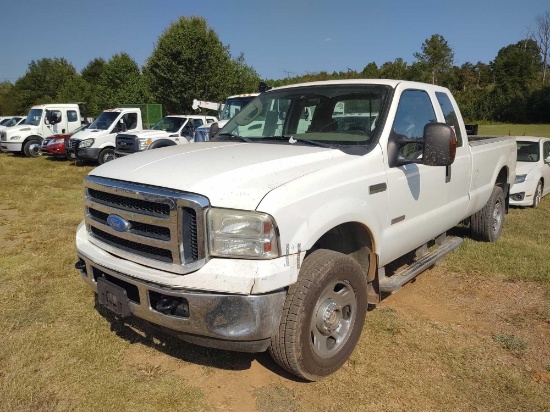 2006 FORD F350 XLT SUPER DUTY, VIN 1FTWX31P06EA96145, 4WD, PW, AC, AT, EXTENDED CAB, POWER STROKE