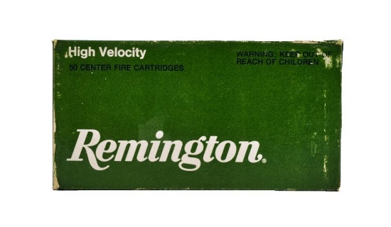 50 ROUNDS REMINGTON HIGH VELOCITY 30 CARBINE 110 GR SOFT POINT