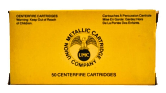 50 ROUNDS UMC 30 CARBINE 110 GR METAL CASE