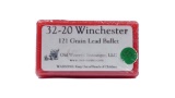 50 ROUNDS 32-30 WINCHESTER 121 GR LEAD BULLET