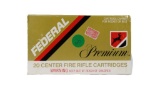 20 ROUNDS FEDERAL PREMIUM 270 WINCHESTER 150 GR NOSLER PARTITION BULLET