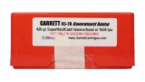 20 ROUNDS GARRETT 45-70 GOV. AMMO 420 GR SUPER HARD CAST HAMMERHEAD