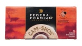 20 ROUNDS FEDERAL PREMIUM 375 H&H MAG 300 GR NOSLER PARTITION