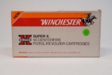 20 ROUNDS WINCHESTER SUPER-X 44 REM MAG 210 GR SILVER TIP HOLLOW POINT