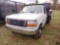 1995 F350 FORD FLATBED, VIN 1FDKF37H3SNB25452, 5.8 EFI MOTOR, WHITE/5 SPD MANUAL TRANS, BENCH SEAT