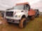 2004 INTERNATIONAL 7600 T/A DUMP TRUCK, VIN 1HTWYAHT84J088306, INLINE 6 CYL CUMMINGS ENG, EATON 10