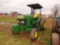 JOHN DEERE 6300 TRACTOR, S/N L06300H167967, TURF TIRES, 6 FRONT WEIGHTS, 2WD, 12 SPD TRANS, 3PTH, 2
