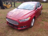 2013 FORD FUSION 4 DR SEDAN, VIN 3FA6P0PU0DR317738, A/T, P/W, P/L, LEATHER, FUSION ENERGI ENGINE,