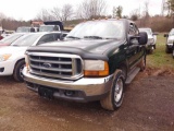 2000 FORD F250 SUPER DUTY, VIN 1FTNX20F8YEB33525, 7.3L DIESEL ENG, AT, PW, EXT CAB, ALUM RIMS, BED