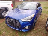 2014 HYUNDAI VELOSTER TURBO, VIN KMHTC6AE4DV178585, 2DR, AT, LEATHER, BLUE TOOTH, CRUISE, HEATED