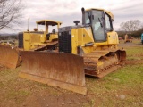 JOHN DEERE 700K DOZER 10'2'' BLADE, 30'' SBG, RIPPER 3X, 6WB, S/N1T0700KXECE222031, ECAB, 5779 MTR