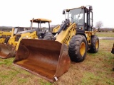 CAT 924G WEEL LOADER, S/N CAT0924GV9SW02315, ENCLOSED CAB W/AC, HEAT, QUICK COUPLER, 30% RUBBER,