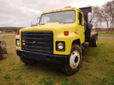 1984 INTERNATIONAL , VIN TA19E9EHA17271, DT466, 2DR, 5 SPD TRANS, 15' FLATBED, 385,962 ODO MILES,