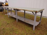 8' STEEL WORK BENCH