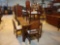 DECO TABLE, 6 CHAIRS, & CHINA & BUFFET