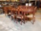 SERVER, BUFFET, TABLE & 6 CHAIRS