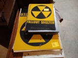 FALL OUT SHELTER SIGNS