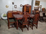TABLE, 6 CHAIRS, BUFFET, CHINA