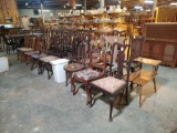 24 MISC CHAIRS